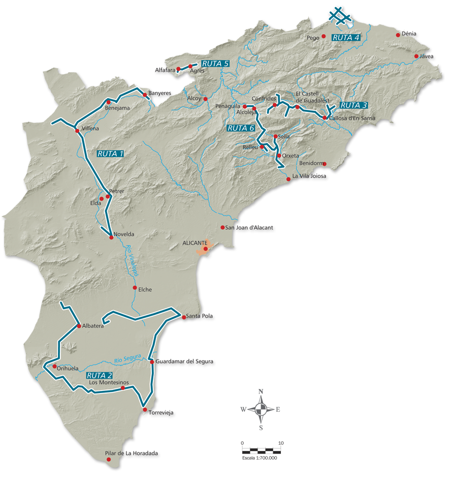 Mapa Vol. 1 - Por lugares de agua