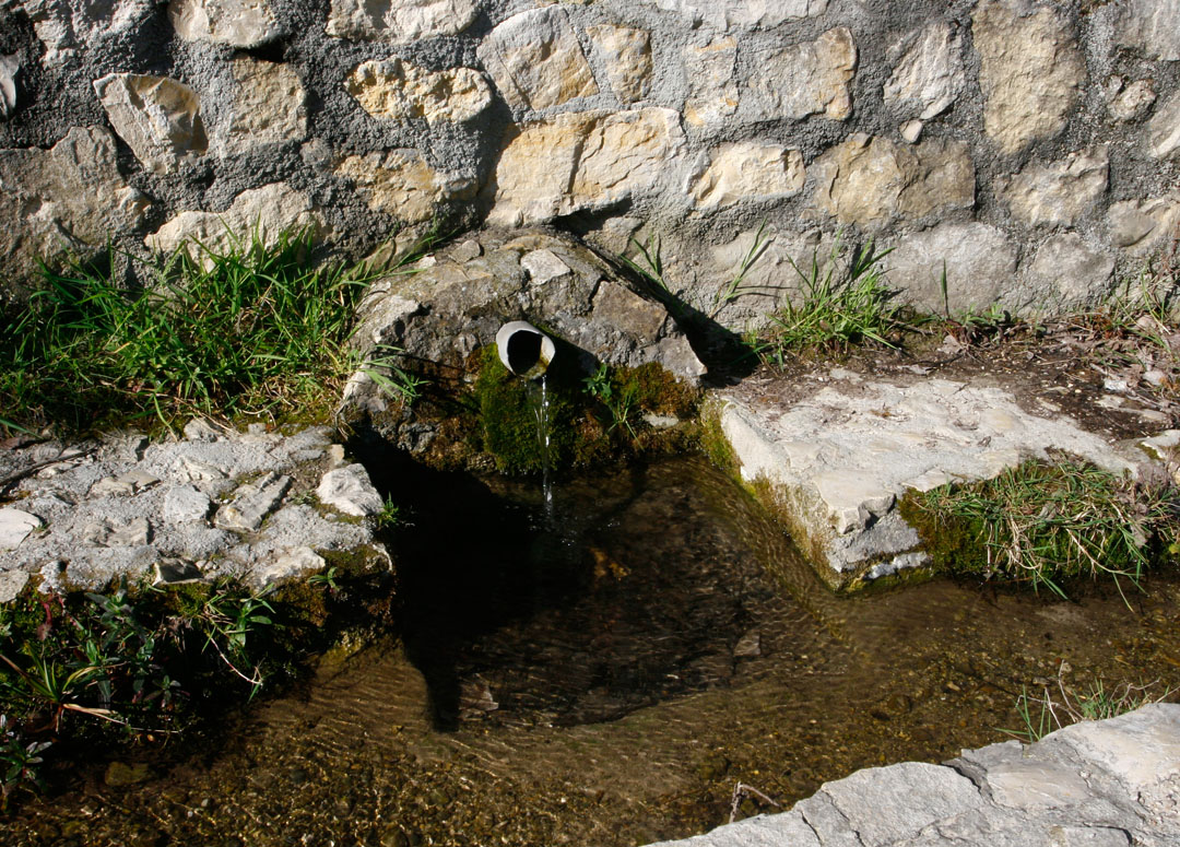 Fuente Trampano utilizada desde siempre para uso agrícola y del ganado