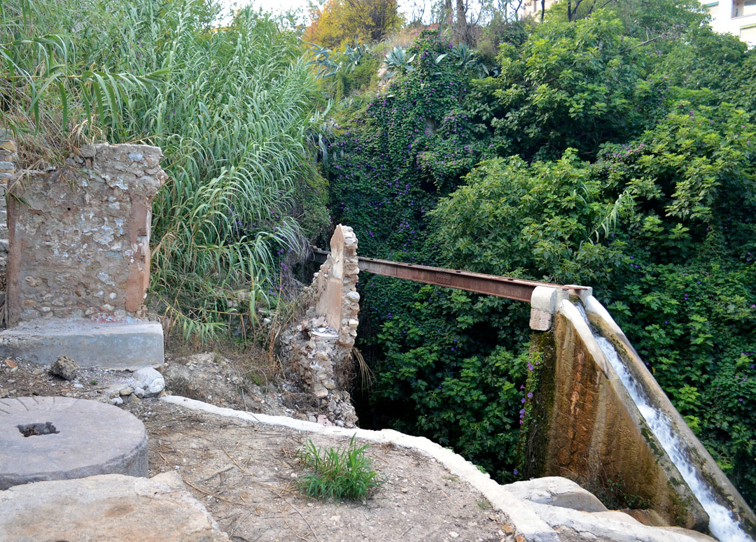 Ruinas del Molino de Soler en el Barranco de Polop